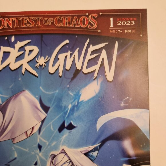 Spider-Gwen Annual #1A (2023) Marvel Comics, White Fox, R1c0 Cvr, NM - Picture 4 of 14